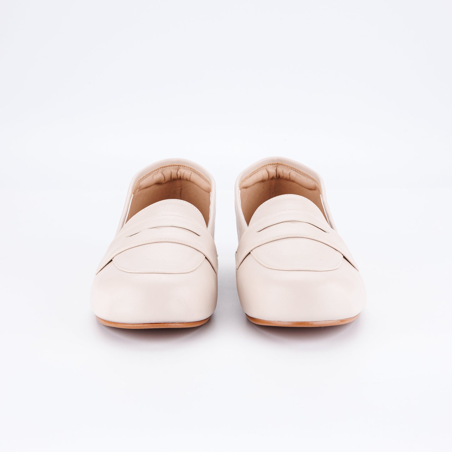 Penny loafer - cream
