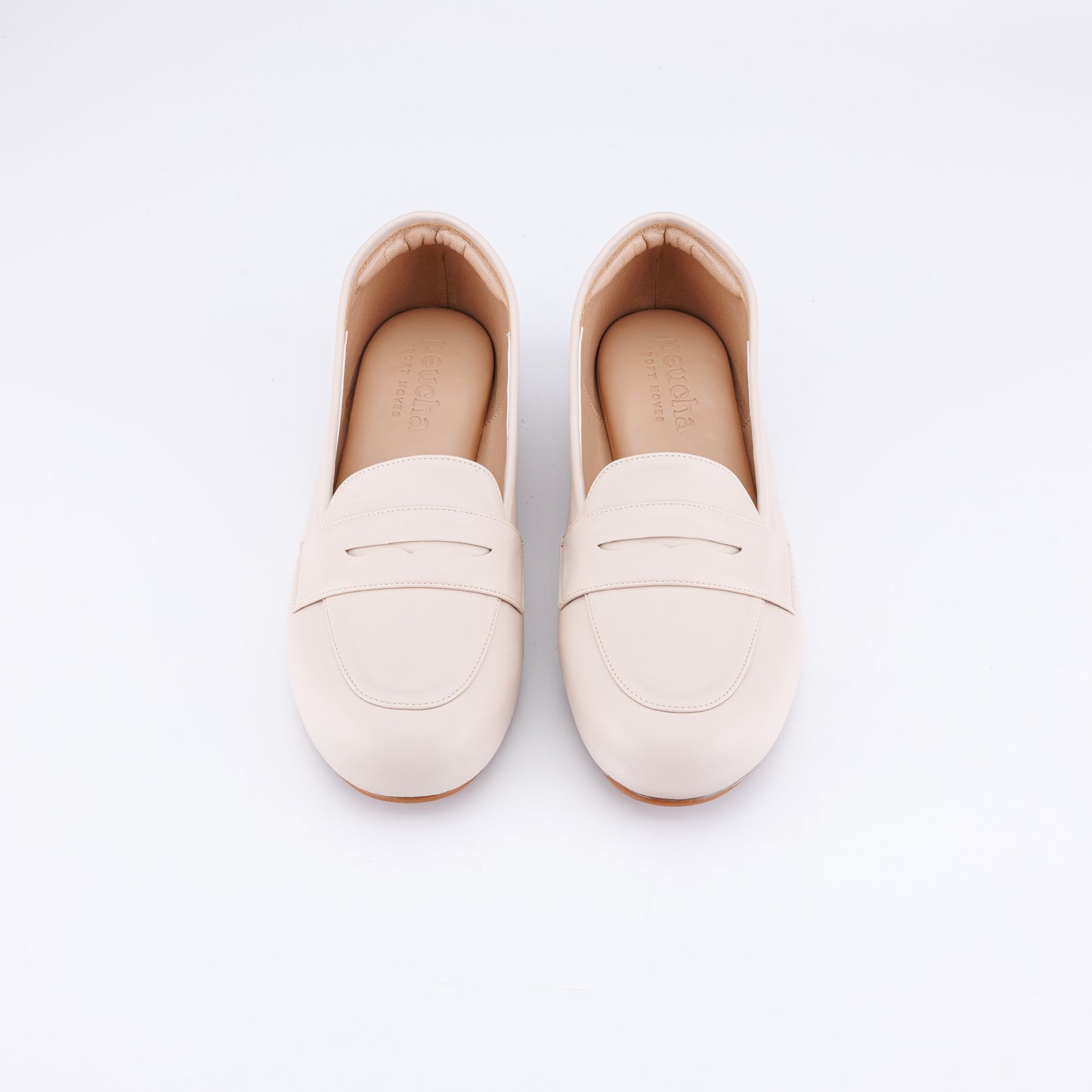 Penny loafer - cream