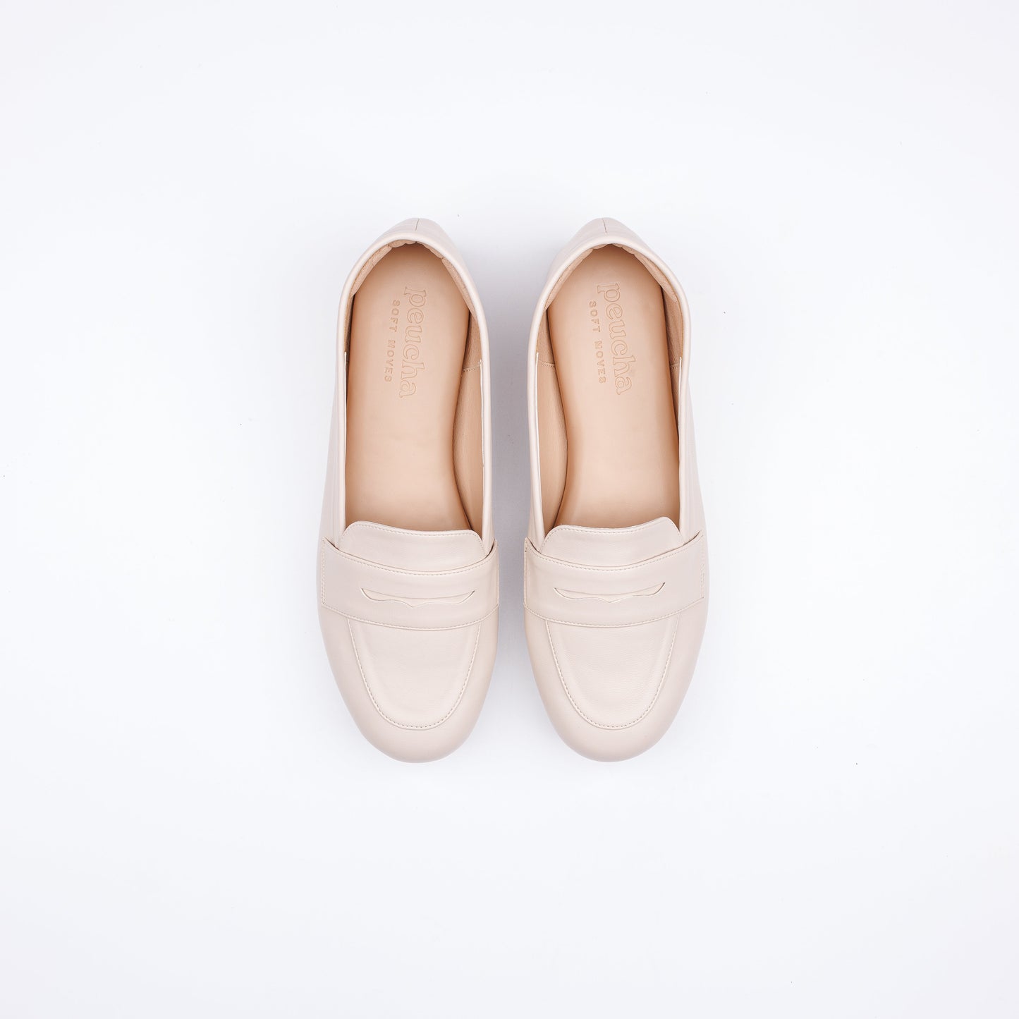 Penny loafer - cream