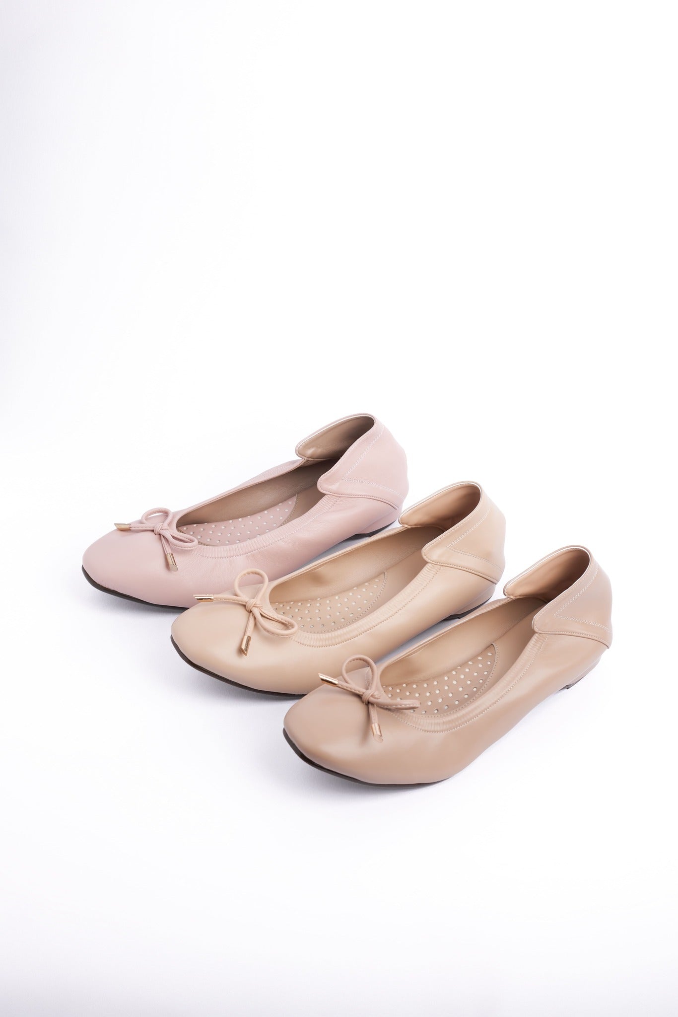 Hideko 1 inch heels - baby pink