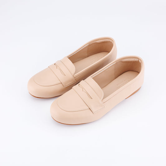 Penny loafer - sand