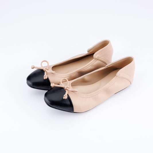 Hideko two tone - brown sugar