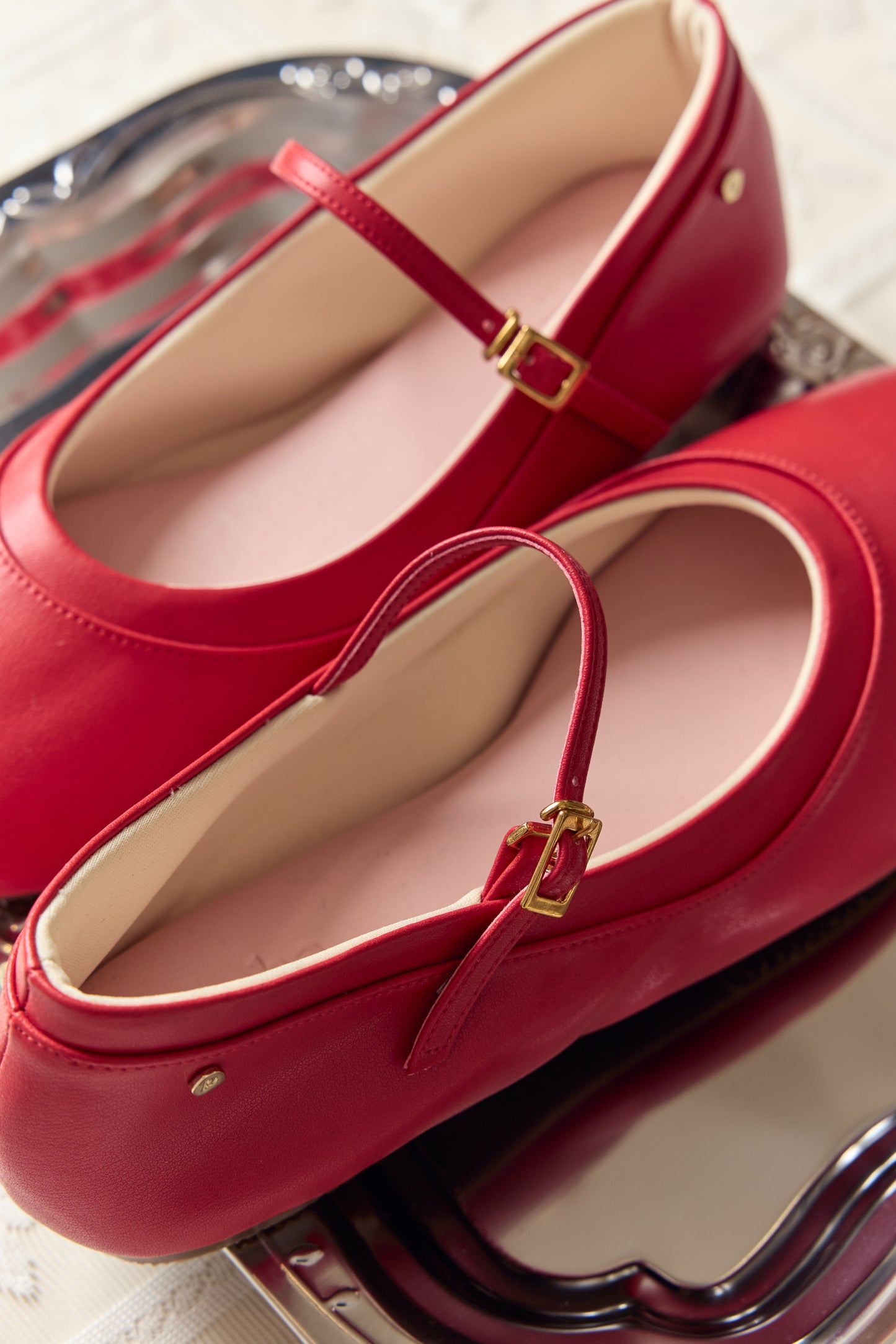 Mary Jane slim strap Gen2 - Red