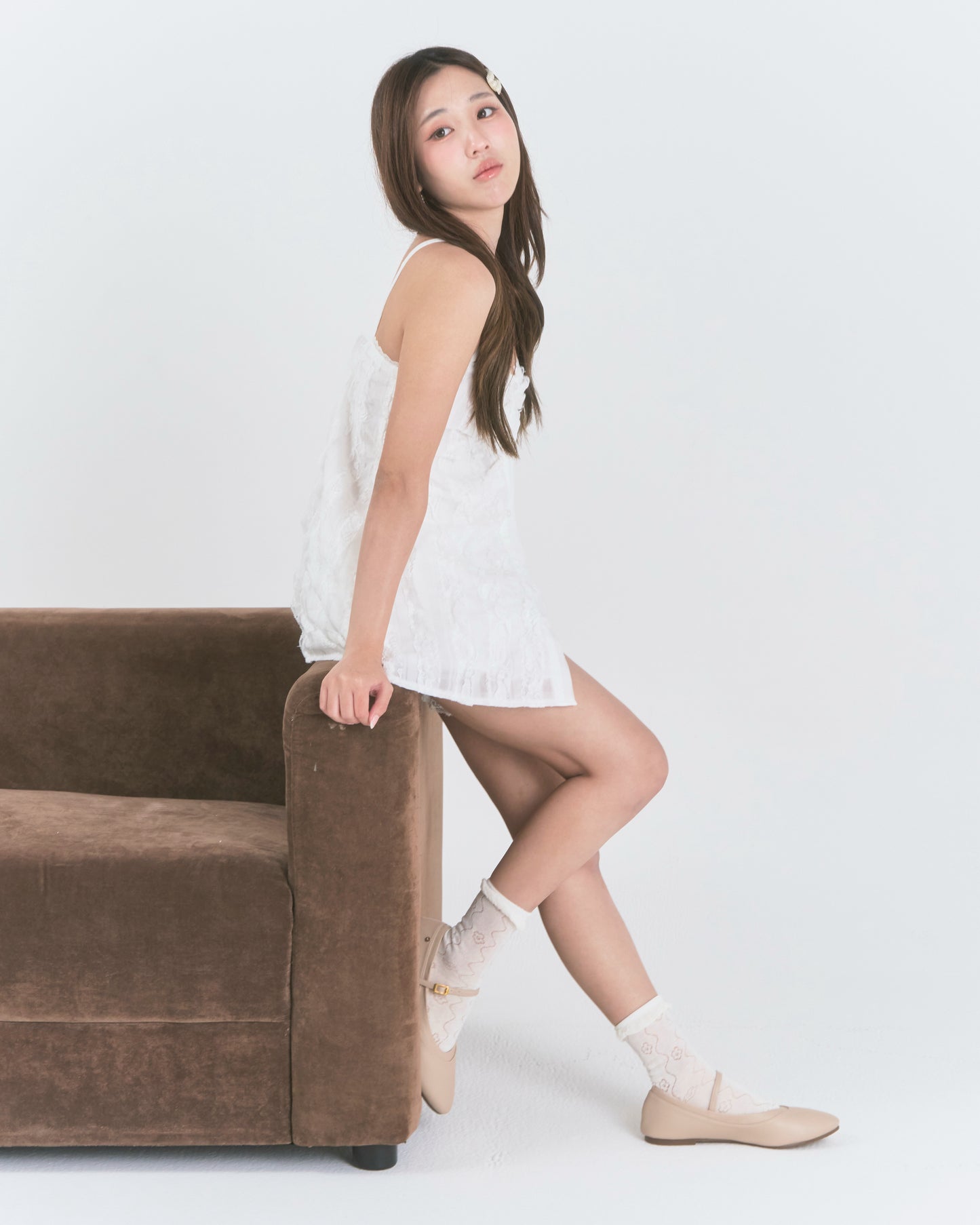 Mary Jane slim strap Gen2 - Light brown
