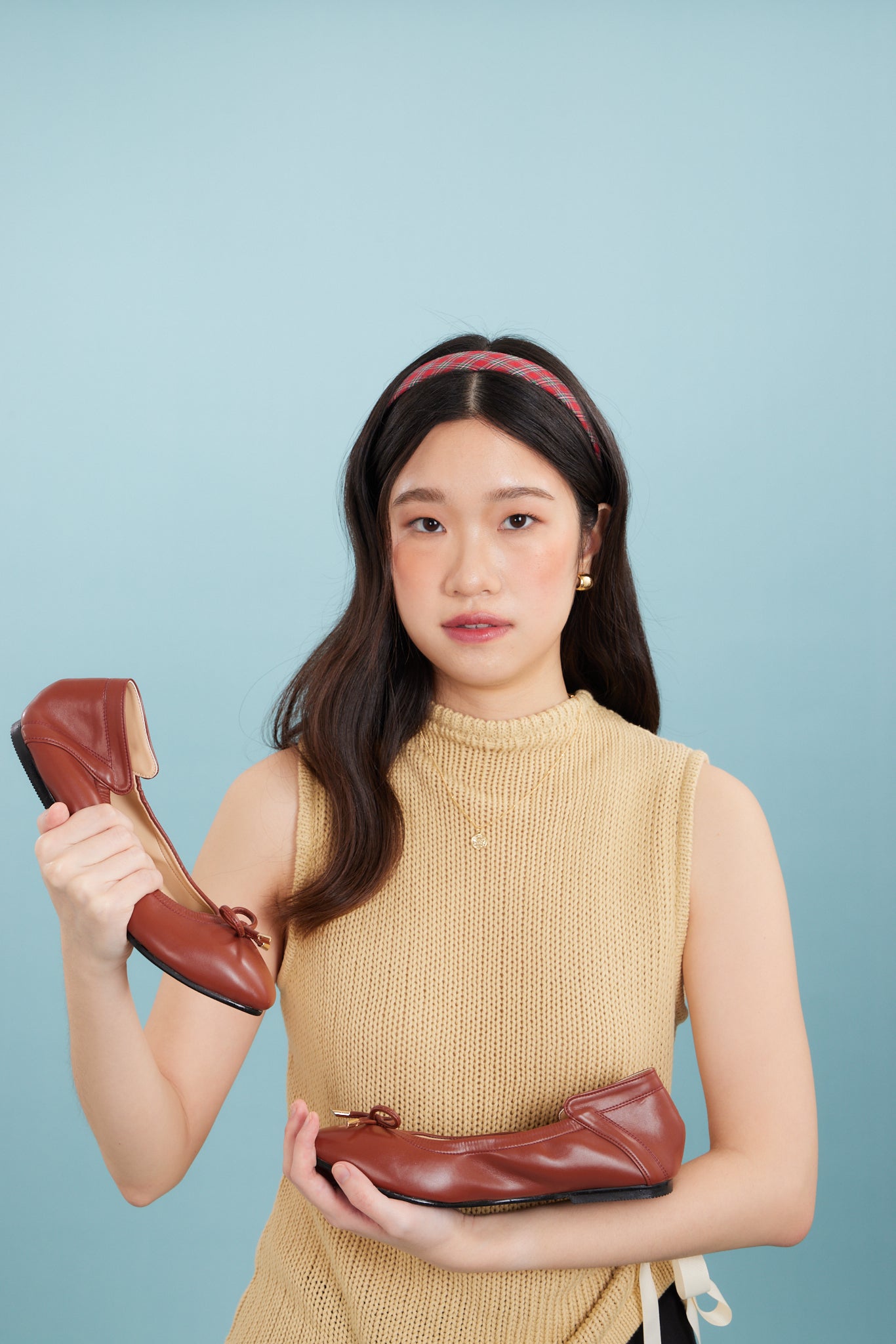Hideko signature - vintage brown