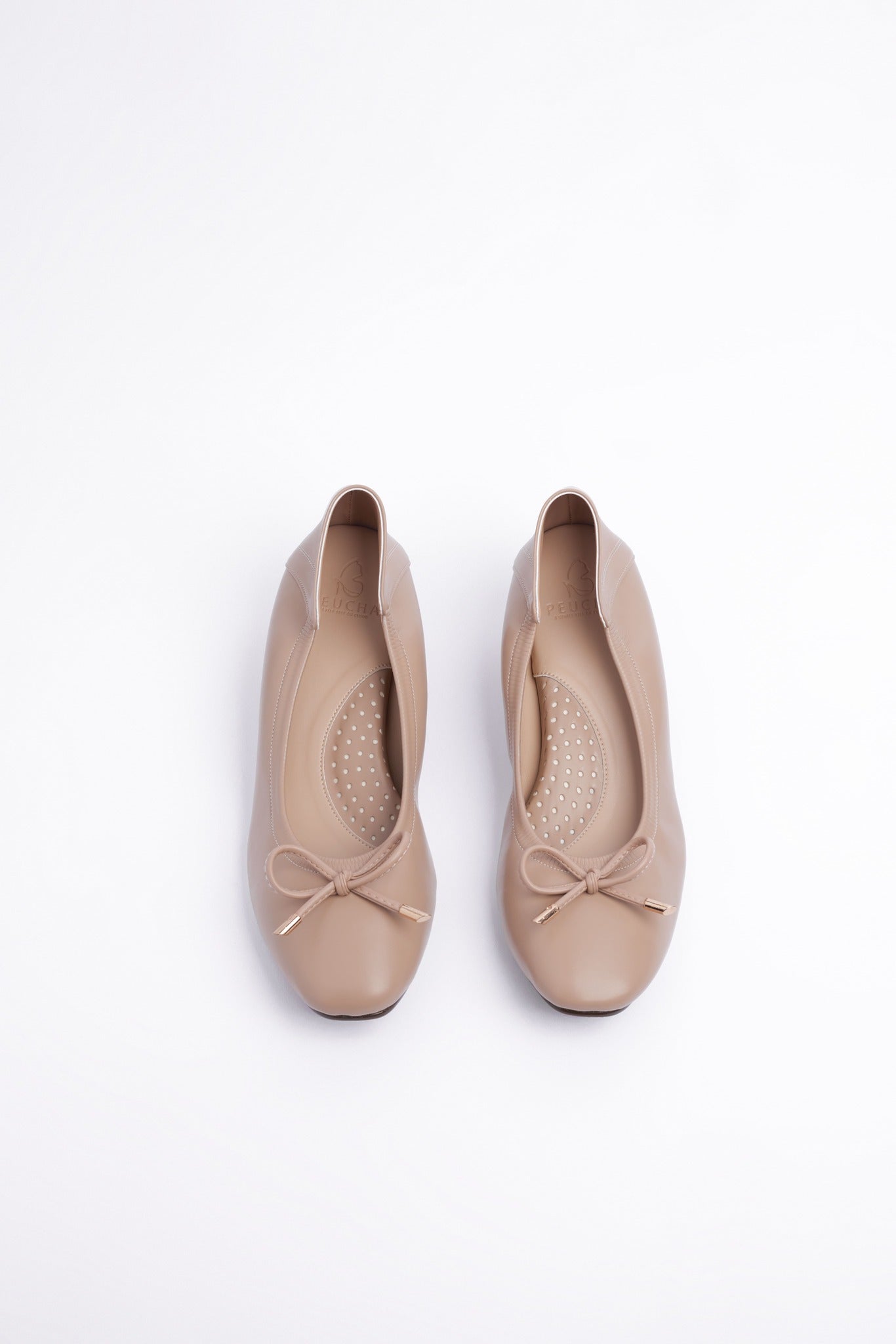 Hideko 1 inch heels - milk chocolate