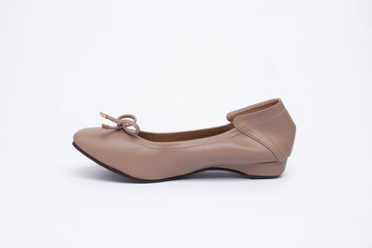 Hideko 1 inch heels - milk chocolate